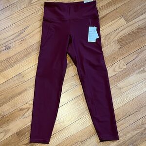 Maroon Leggings